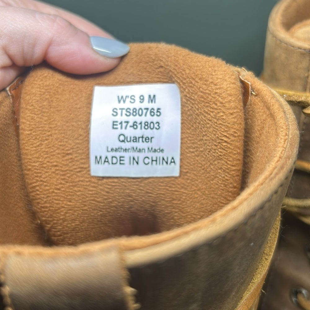 Sperry women’s leather duck boots - Picture 5 of 8